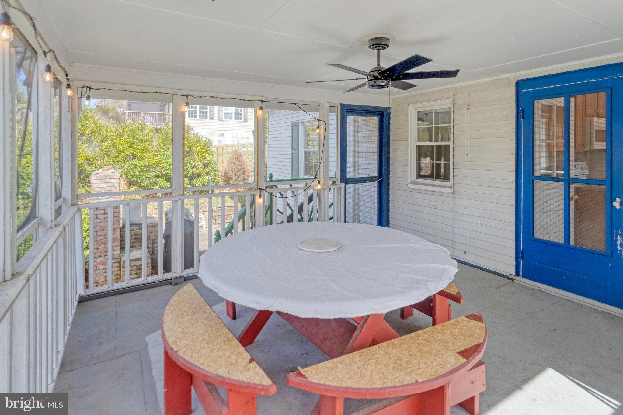 19310 Weaver Road Triangle, VA 22172 - Photo 35 of 43 Screened Porch off Kitchen