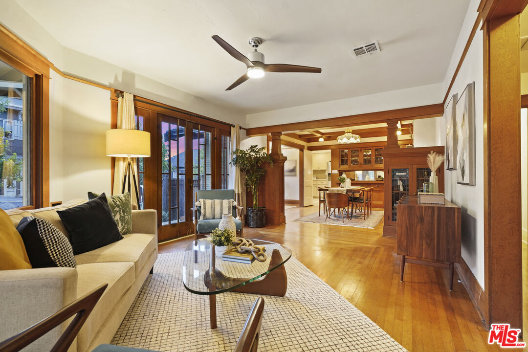 337 Cherry Avenue Long Beach, CA 90802 - Photo 11 of 52 a living room with furniture and a large window