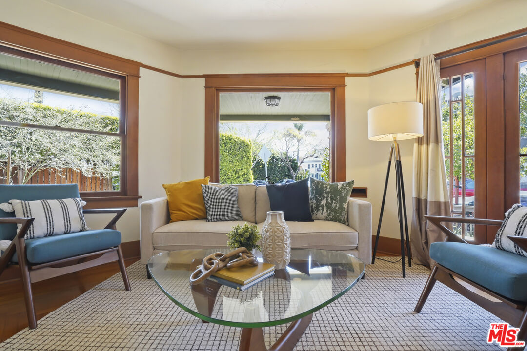337 Cherry Avenue Long Beach, CA 90802 - Photo 12 of 52 a living room with furniture and a large window