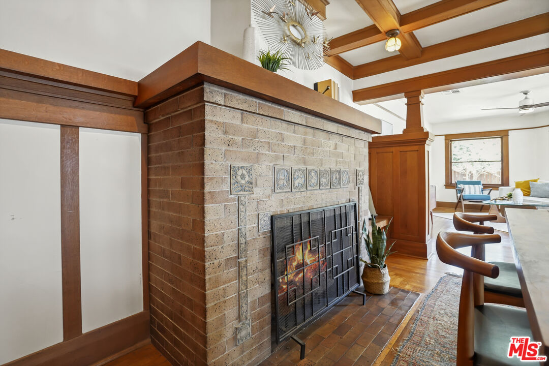 337 Cherry Avenue Long Beach, CA 90802 - Photo 17 of 52 a room with furniture and a fireplace