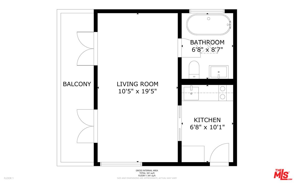 337 Cherry Avenue Long Beach, CA 90802 - Photo 52 of 52 a picture of a wall with a white wall and a painting