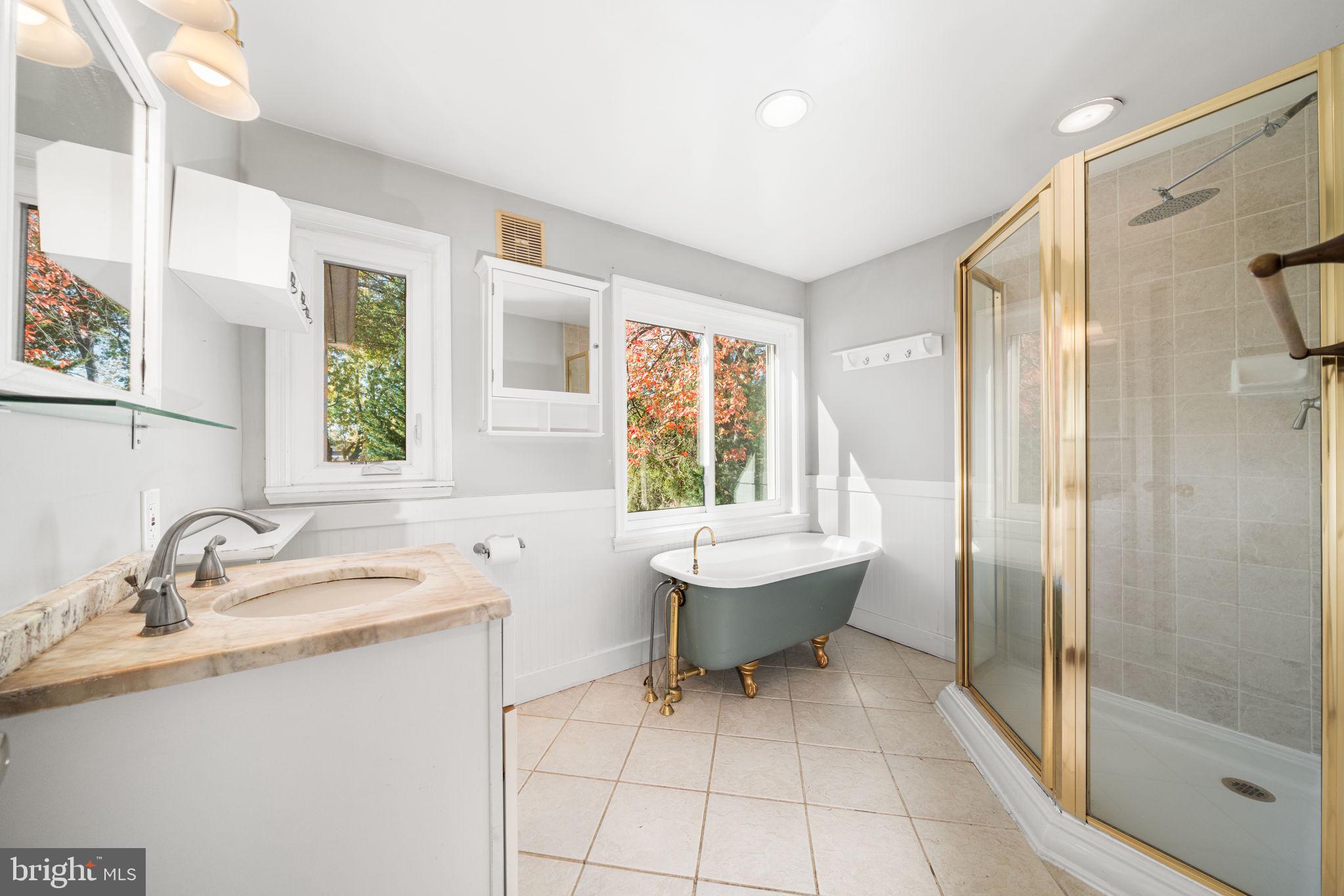 3924 Taney Avenue Alexandria, VA 22304 - Photo 36 of 57 a spacious bathroom with a sink toilet and shower