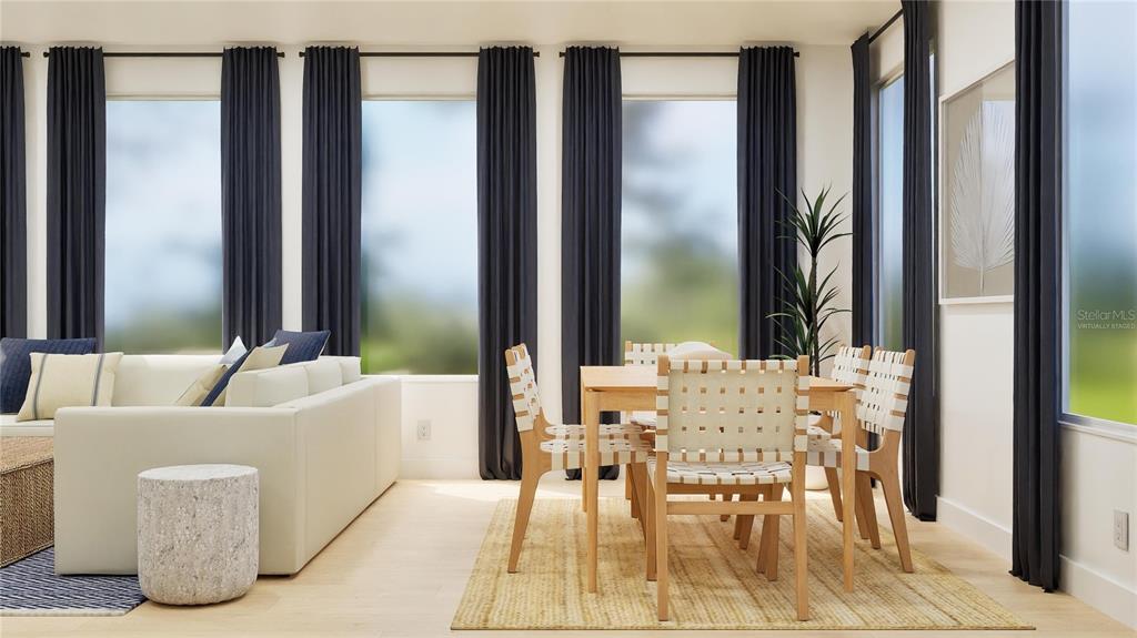 5513 Morant Bay Path Kissimmee, FL 34758 - Photo 5 of 32 a living room with furniture and a large window