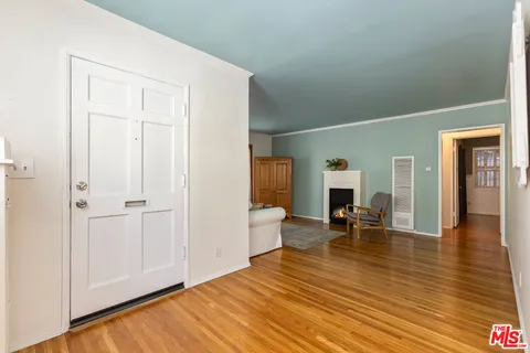 a view of a living room