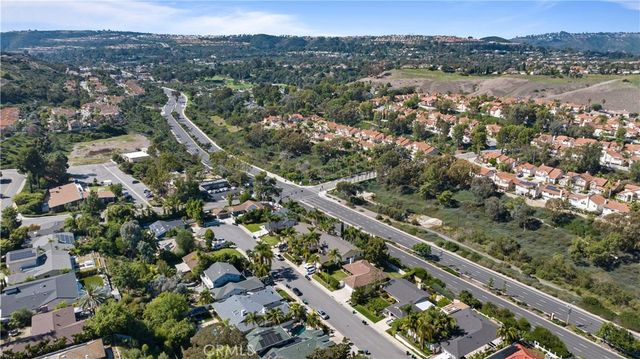 an aerial view of city