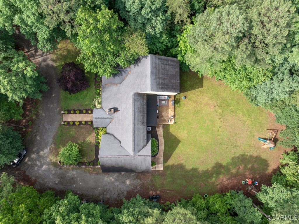 532 Fords Road Manakin-Sabot, VA 23103 - Photo 39 of 46 an aerial view of a house with a yard