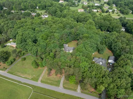 a view of a garden from a balcony