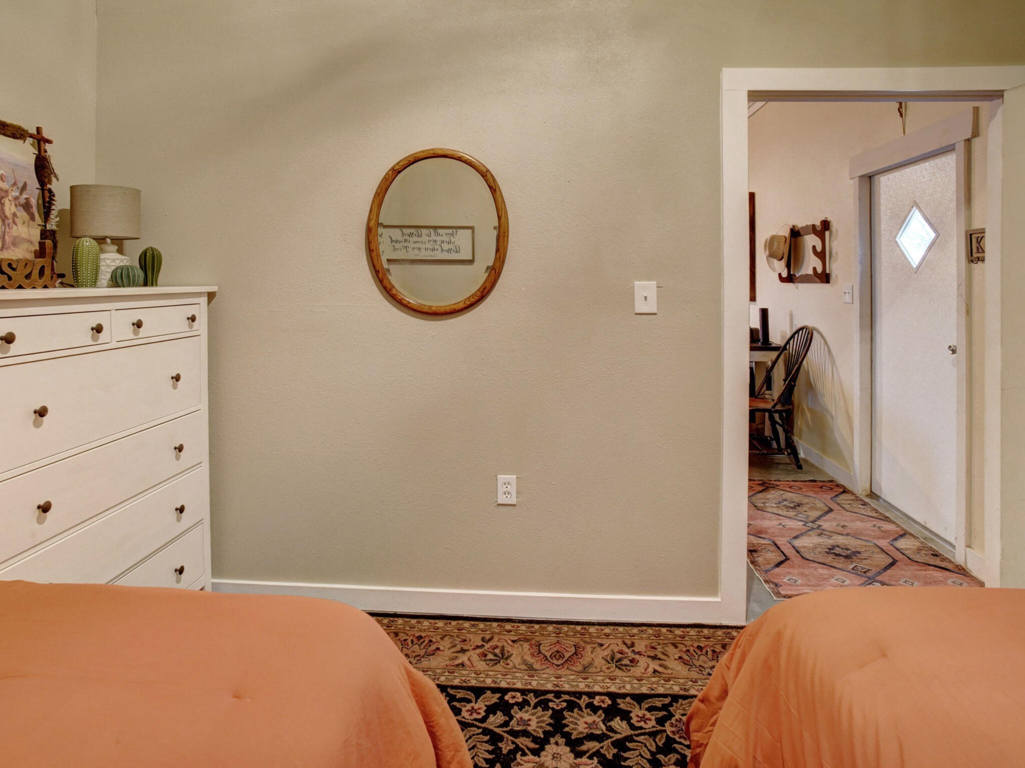 3747 Sparta Field Road Flatonia, TX 78941 - Photo 29 of 37 a view of a bedroom with wooden floor and closet