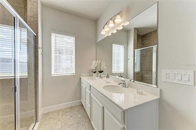 a room with furniture and windows