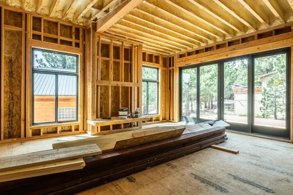 a view of swimming pool with outdoor seating