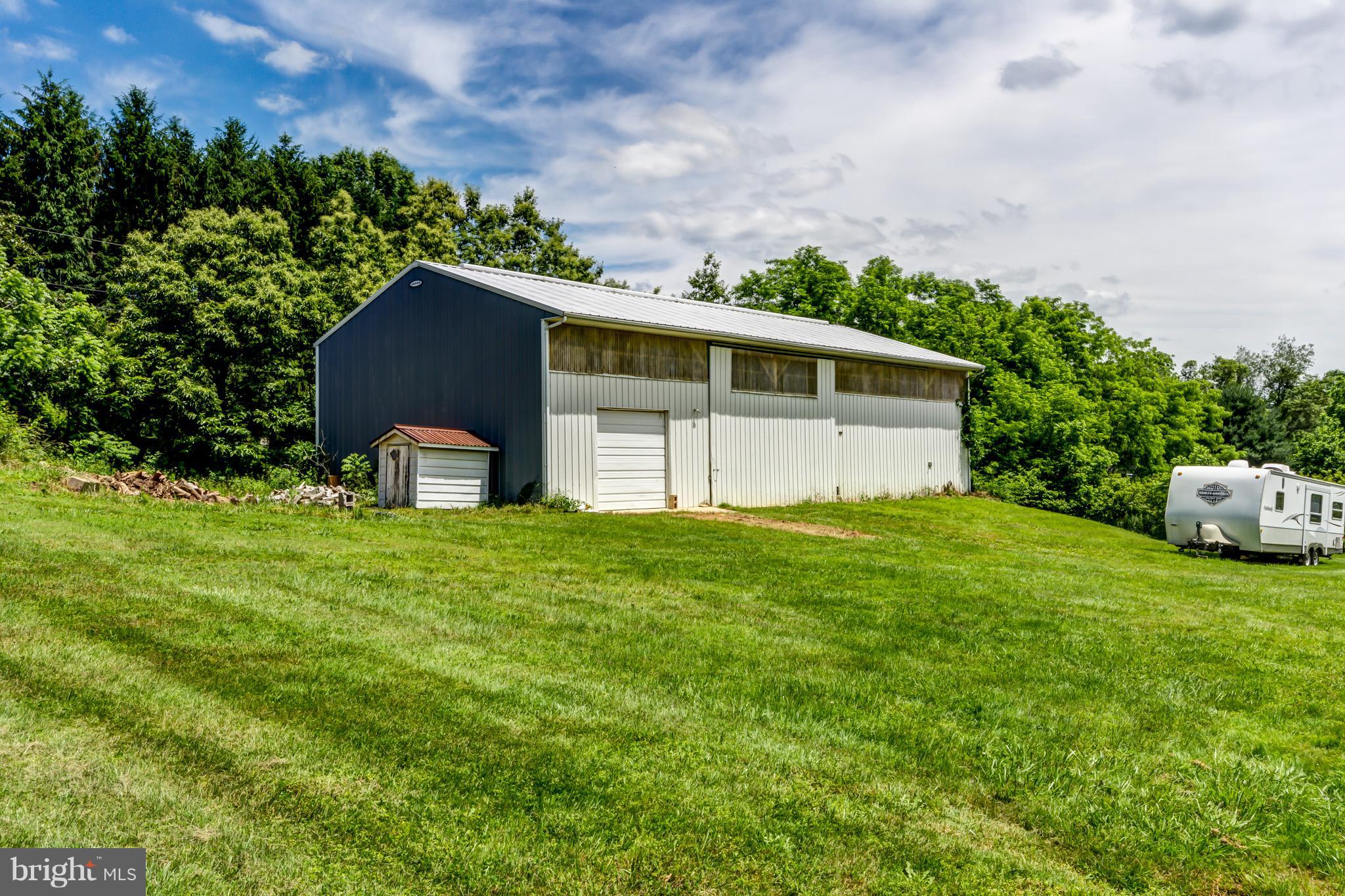 3723 Old Gamber Road Finksburg, MD 21048 - Photo 19 of 23 Large barn & mechanics shed
