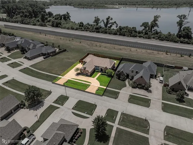 a view of a swimming pool and outdoor space
