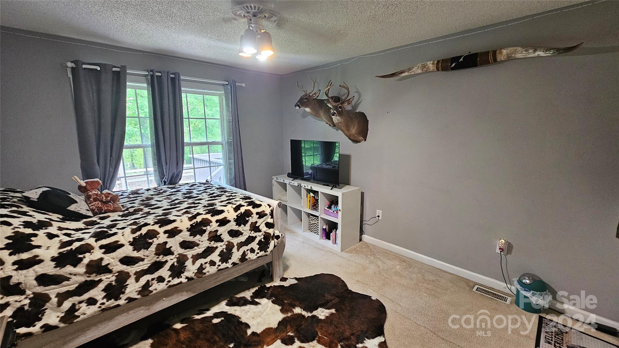 5013 Medlin Road Monroe, NC 28112 - Photo 20 of 30 a bedroom with a bed and a tv on the dresser