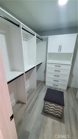 a view of walk in closet