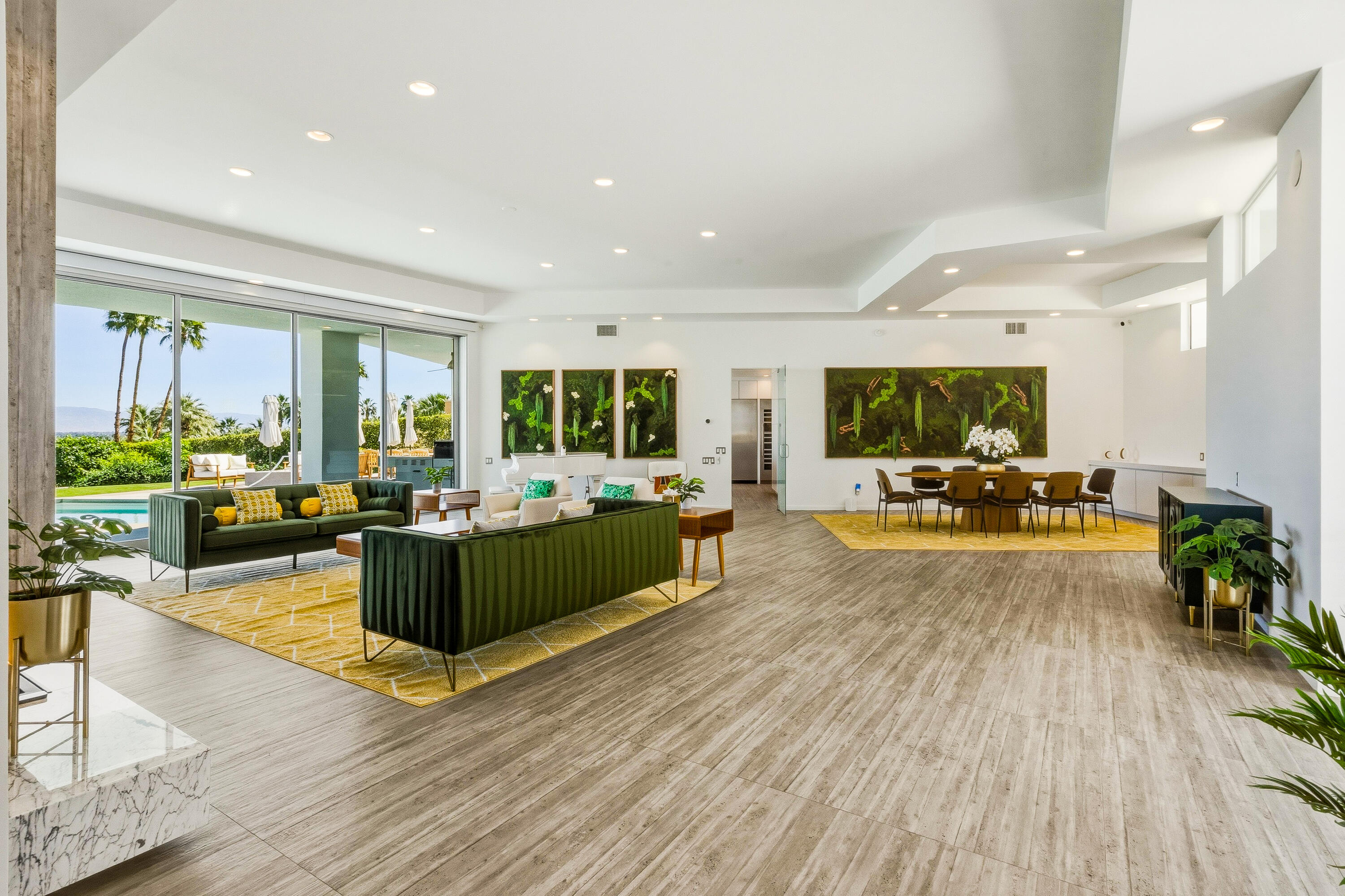 70288 Pecos Road Rancho Mirage, CA 92270 - Photo 15 of 69 a living room with furniture and a flat screen tv