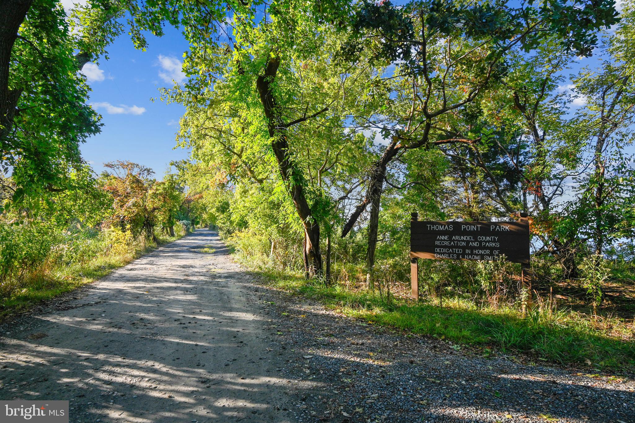 3736 Thomas Point Road Annapolis, MD 21403 - Photo 41 of 49 Park path