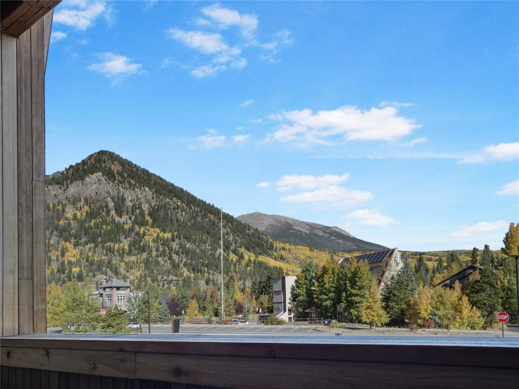 80 West Main Street, Unit 212 Frisco, CO 80443 - Photo 21 of 45 a view of a yard from a window
