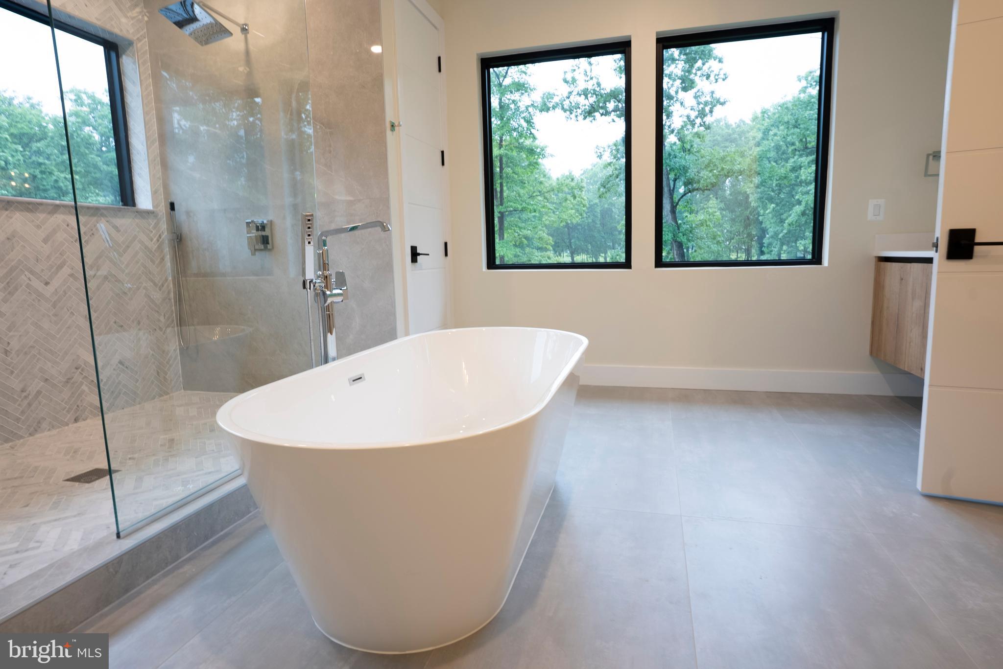 5947 Doyle Road Clifton, VA 20124 - Photo 49 of 69 a white bath tub sitting next to a window