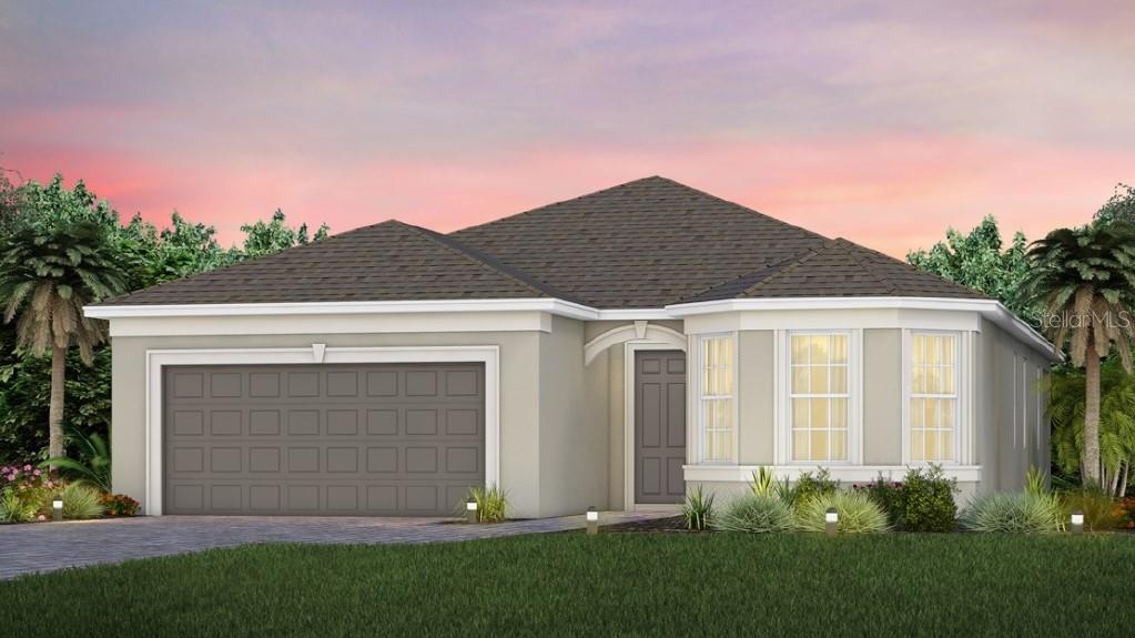 2773 Nature View Road St. Cloud, FL 34771 - Photo 1 of 1 Exterior Design - Artist rendering for this home provided by builder. Pictures are for illustration purposes only. Elevations, colors and options may vary.