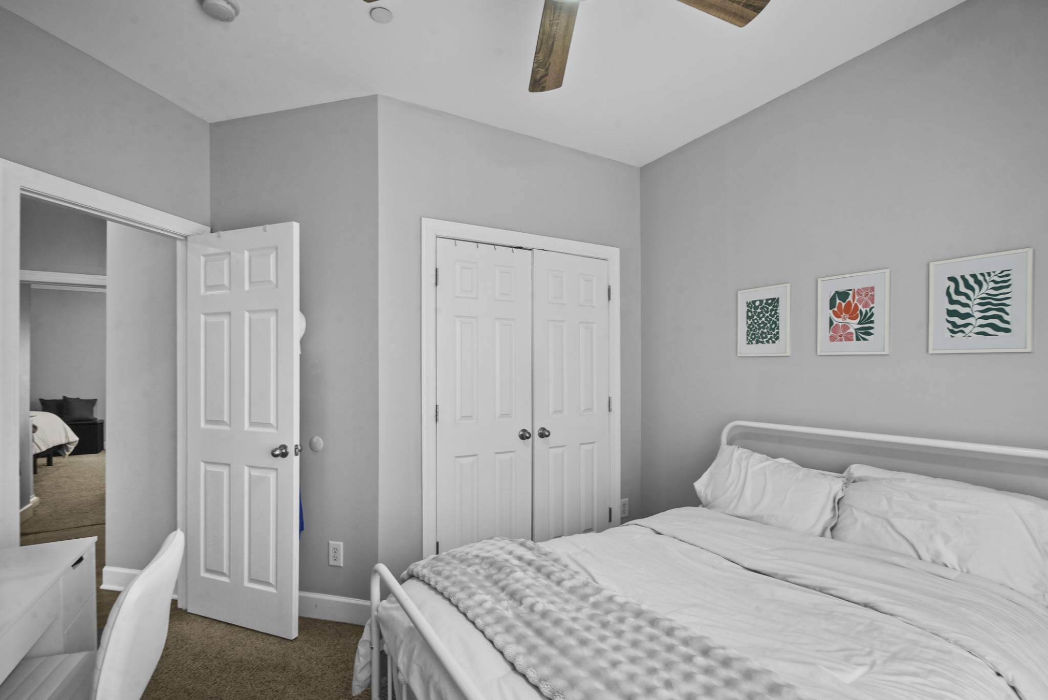 1191 Filmore Harris Road Pleasant View, TN 37146 - Photo 15 of 24 a bedroom with a bed and a view of bathroom