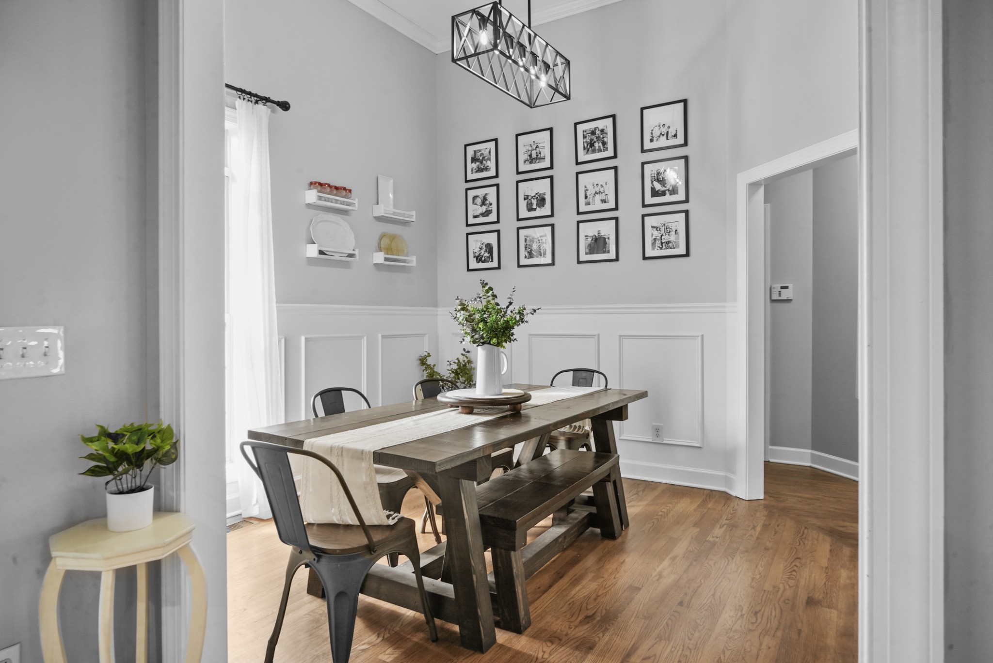 1191 Filmore Harris Road Pleasant View, TN 37146 - Photo 7 of 24 a view of a dining room with furniture and wooden floor