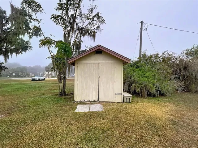 a house with a outdoor space