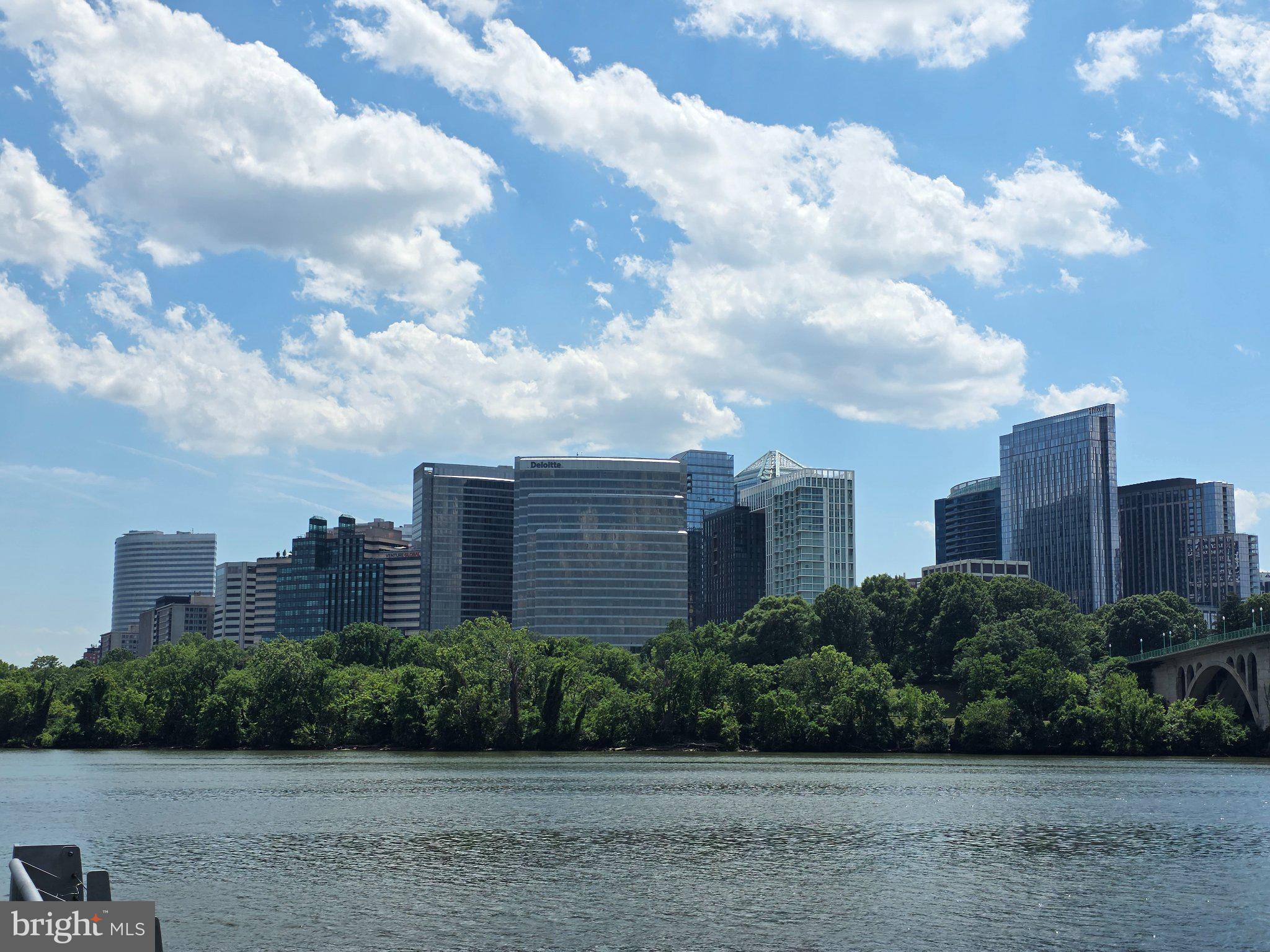 3643 St Mary's Place Northwest Washington, DC 20007 - Photo 48 of 49 Urban skyline reflecting on water.
