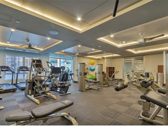 7775 Firefall Way, Unit 2700 Dallas, TX 75230 - Photo 22 of 23 a view of a room with gym equipment