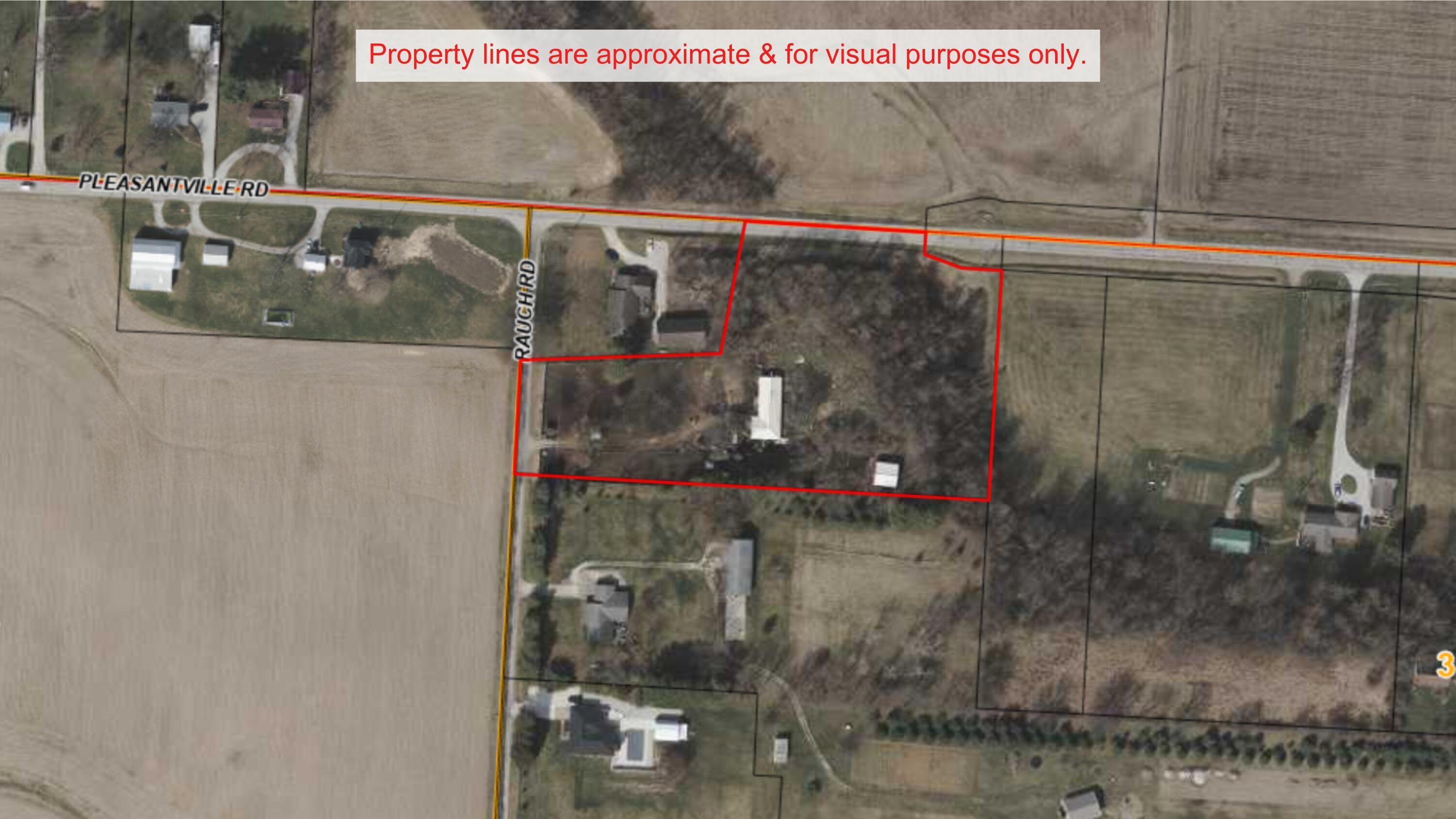 5936 Rauch Road Northwest Carroll, OH 43112 - Photo 2 of 5 Approximate Property Lines - 5936 Rauch Road NW, Carroll, OH 43112