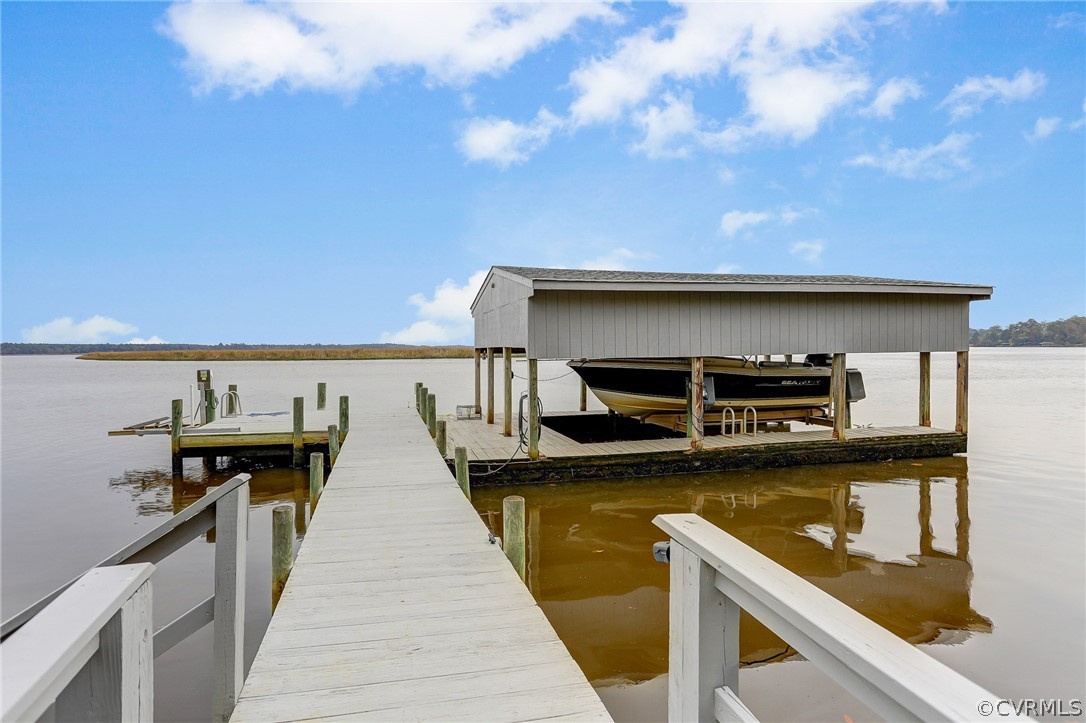 5149 Wakema Road West Point, VA 23181 - Photo 42 of 47 a view of a patio on the roof deck