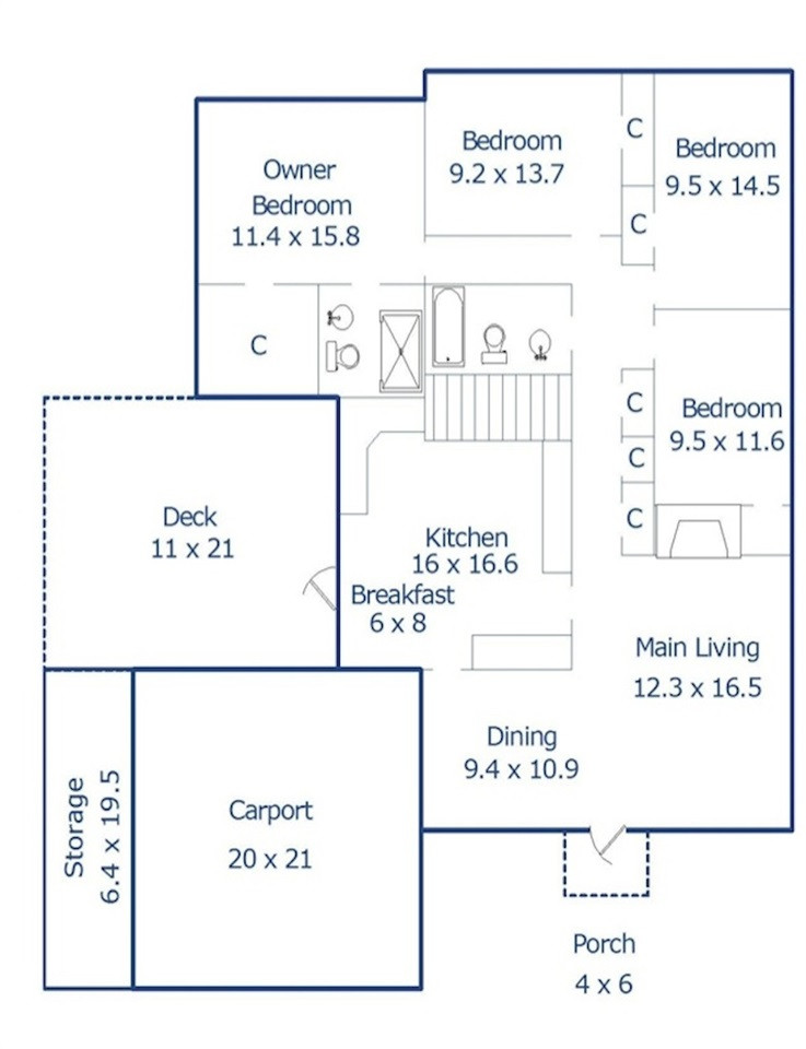 3309 Leonard Street Raleigh, NC 27607 - Photo 19 of 21 Main Level