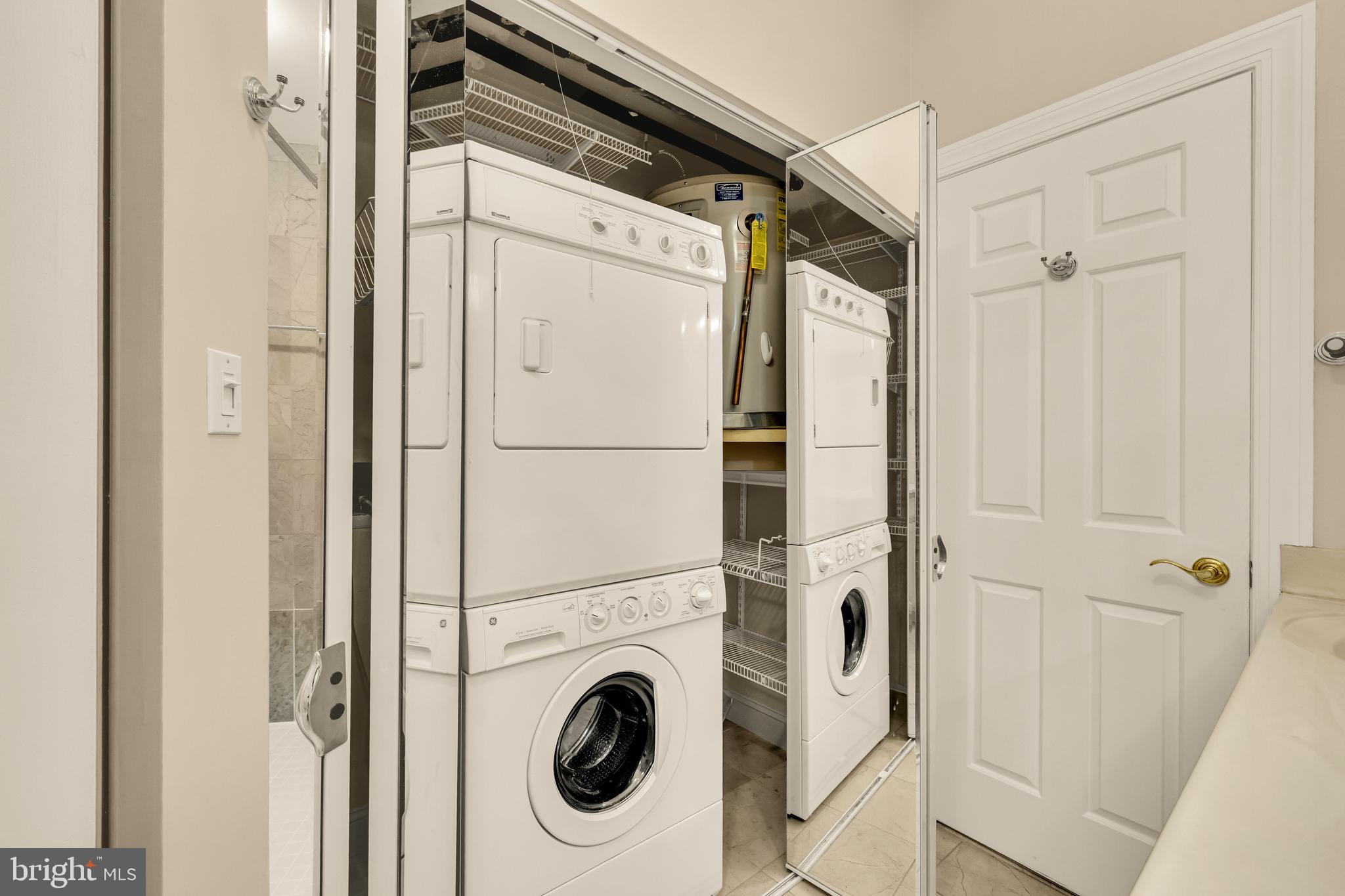 1824 S Street Northwest, Unit 104 Washington, DC 20009 - Photo 14 of 16 In Unit Washer / Dryer