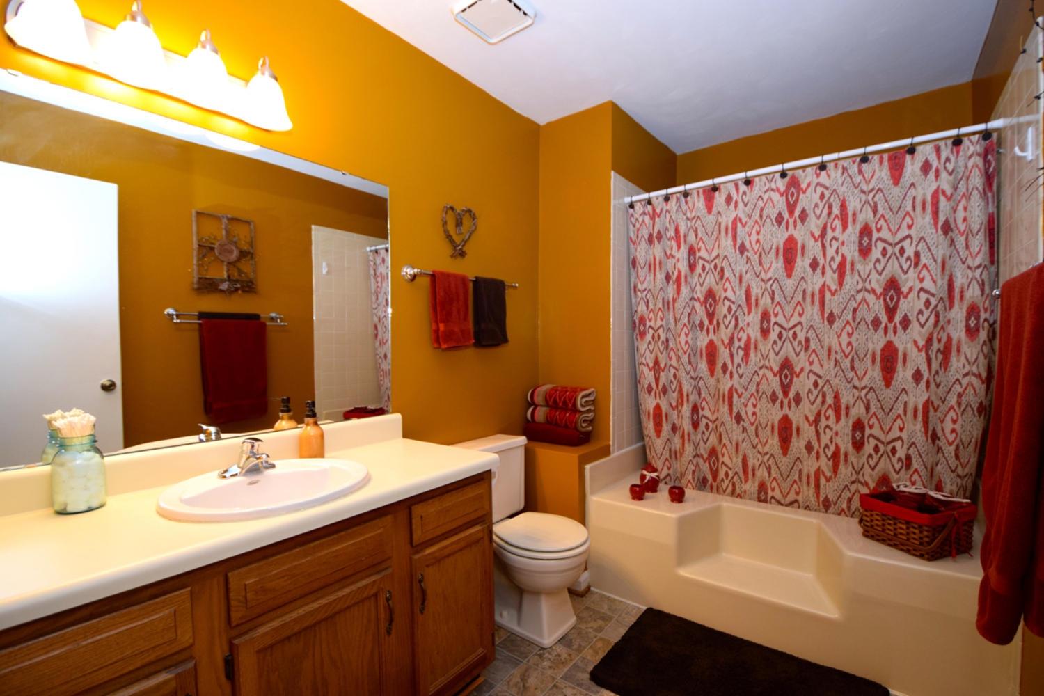 3323 Forest Ridge Road Roanoke, VA 24018 - Photo 17 of 23 a bathroom with a sink and a mirror