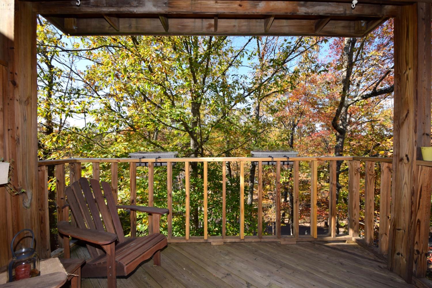 3323 Forest Ridge Road Roanoke, VA 24018 - Photo 19 of 23 a view of a porch with wooden floor