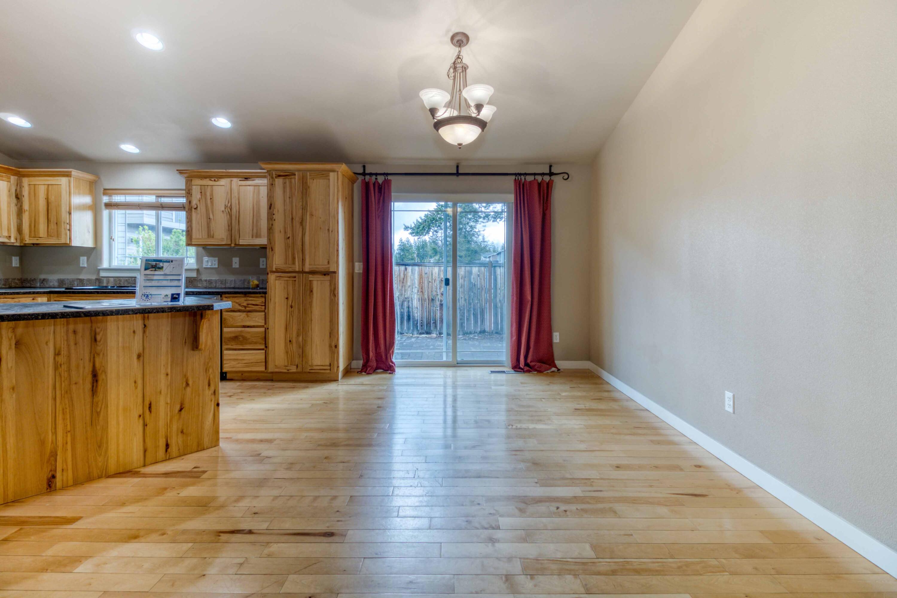 51322 Preble Way La Pine, OR 97739 - Photo 9 of 25 Beautiful hardwood floor in dining-kitchen