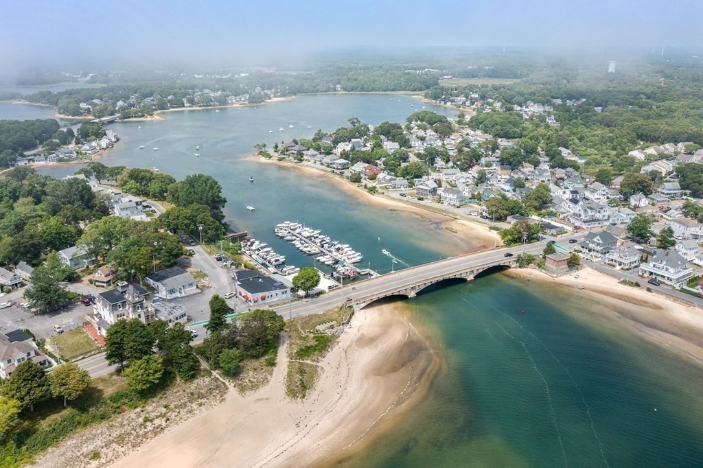 7 North Water Street Wareham, MA 02558 - Photo 35 of 39 an aerial view of lake residential house with outdoor space