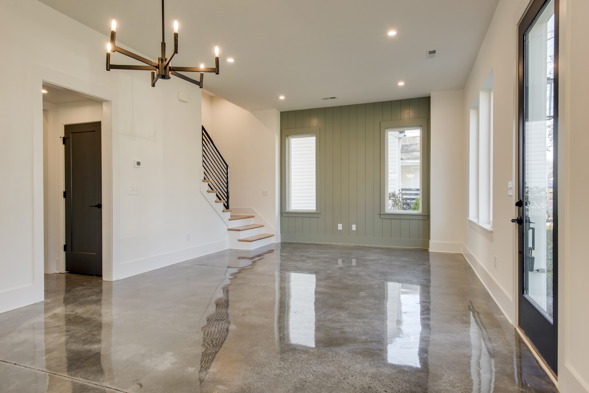 505 Croley Drive Nashville, TN 37209 - Photo 15 of 38 workspace with wooden floor and hallway