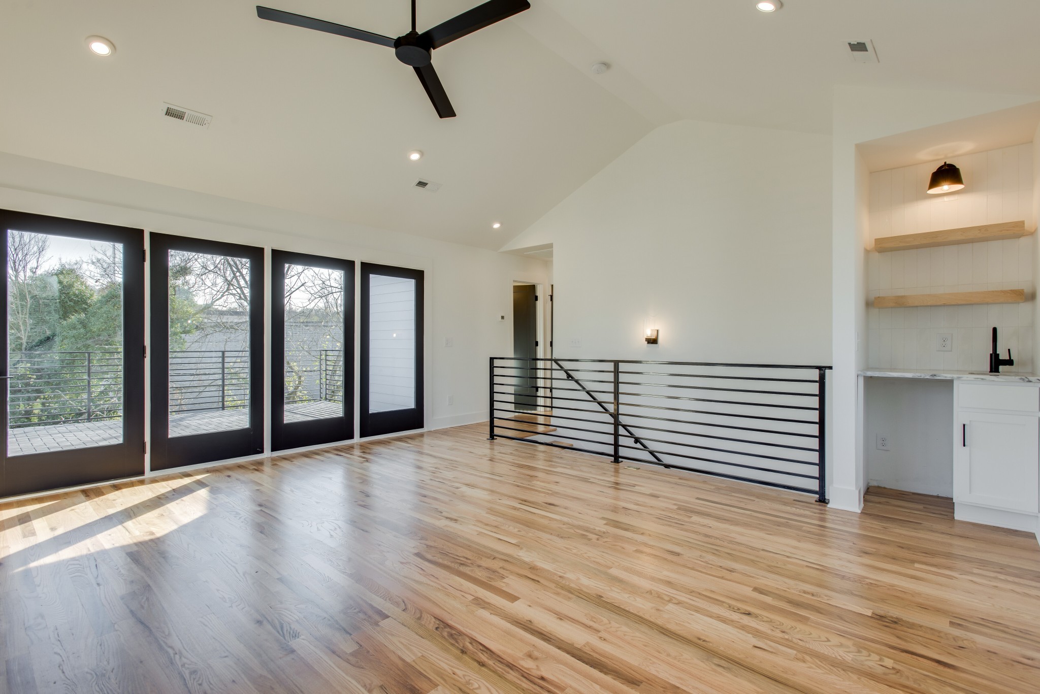 505 Croley Drive Nashville, TN 37209 - Photo 28 of 38 a view of a room with wooden floor and window