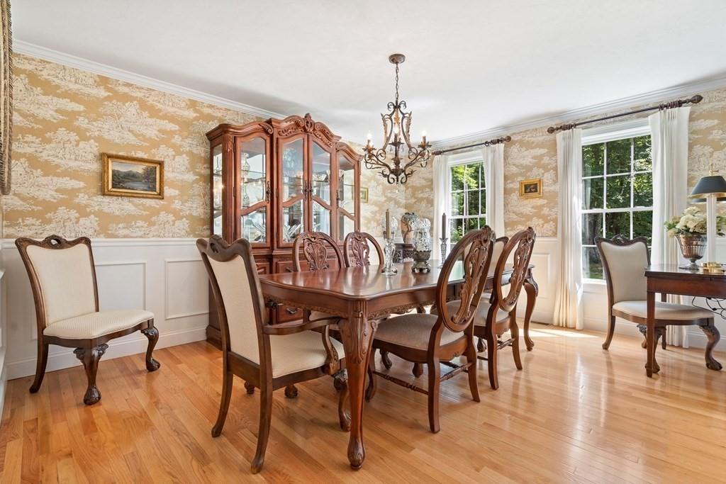 253 Walker Road Sturbridge, MA 01566 - Photo 17 of 31 a view of a dining room with furniture window and wooden floor