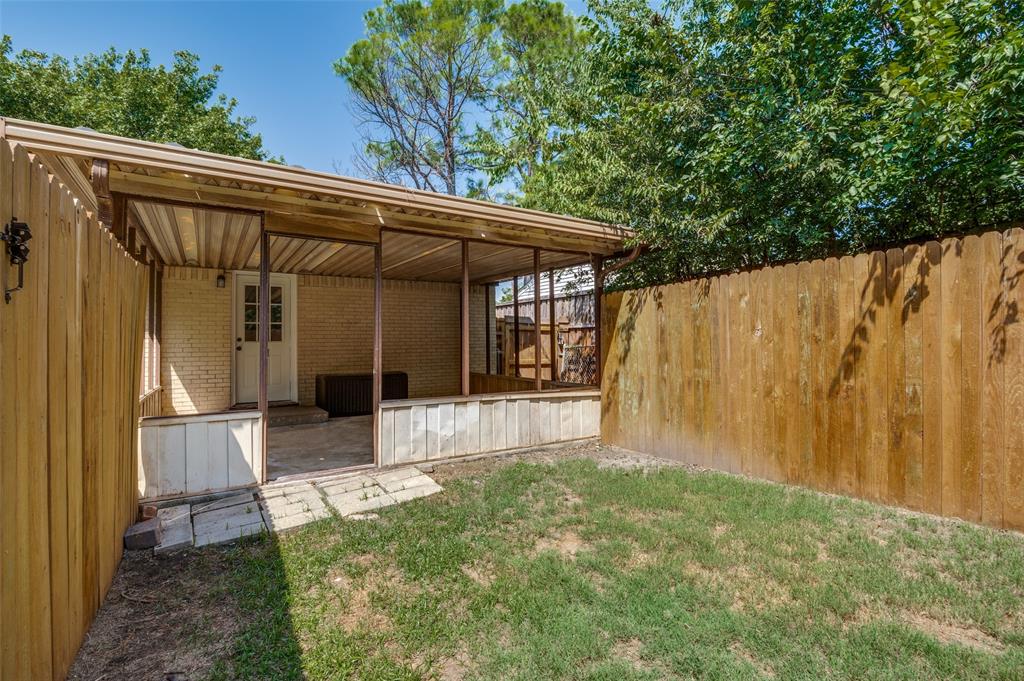 406 Freeman Street Mesquite, TX 75149 - Photo 21 of 22 a view of house with backyard and furniture