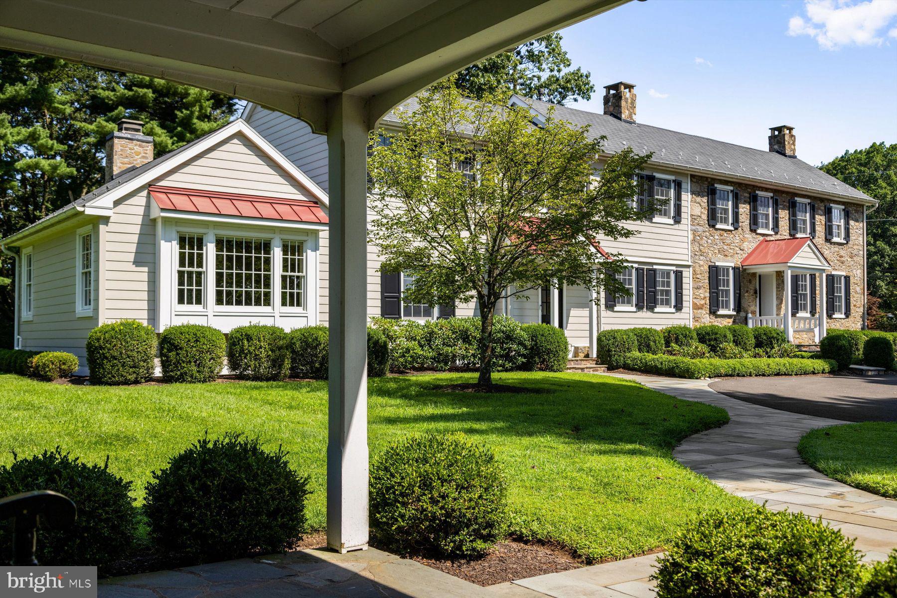 3087 Creamery Road New Hope, PA 18938 - Photo 4 of 68 a view of a house with garden and yard