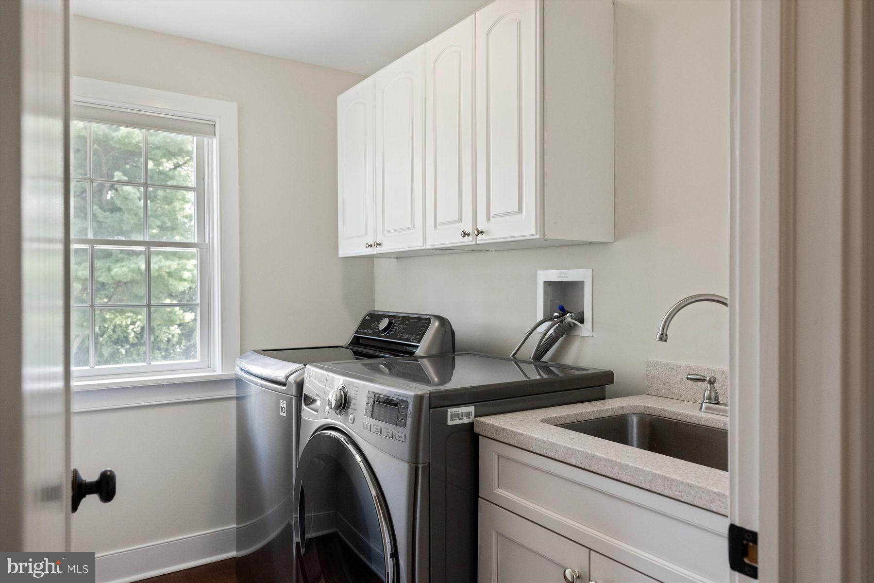 3087 Creamery Road New Hope, PA 18938 - Photo 50 of 68 a view of storage and utility room with washer and dryer