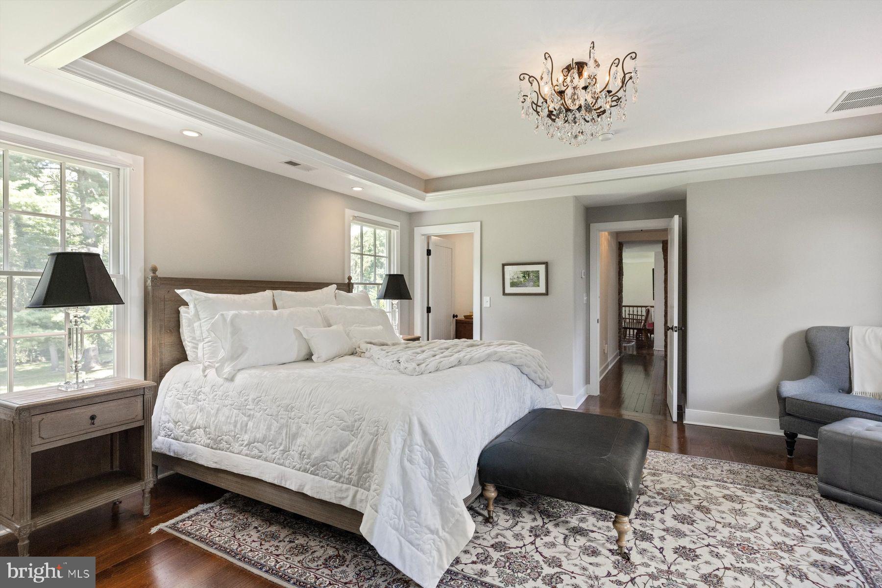 3087 Creamery Road New Hope, PA 18938 - Photo 52 of 68 a bedroom with a bed and a chair