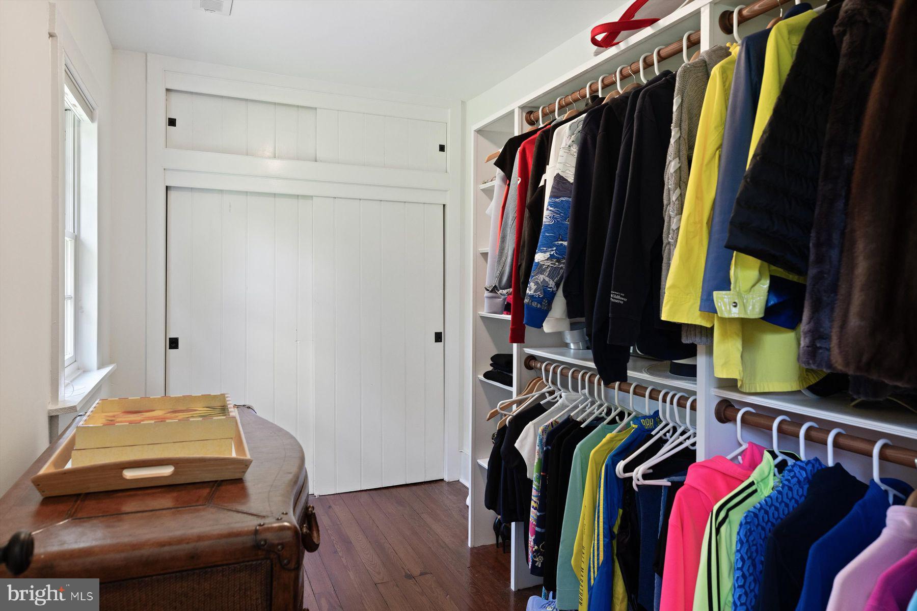 3087 Creamery Road New Hope, PA 18938 - Photo 53 of 68 a view of walk in closet with clothes and shoes