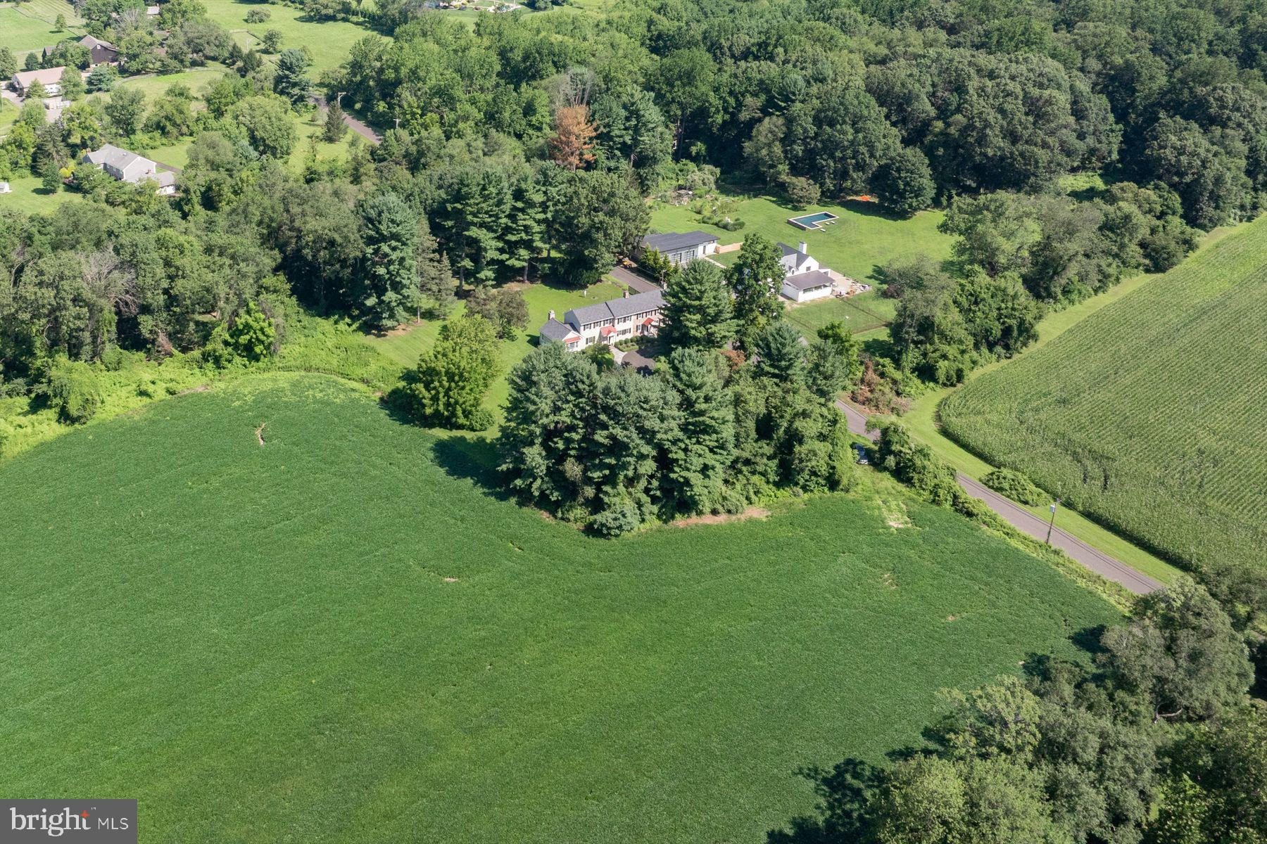 3087 Creamery Road New Hope, PA 18938 - Photo 64 of 68 a view of a garden with a building