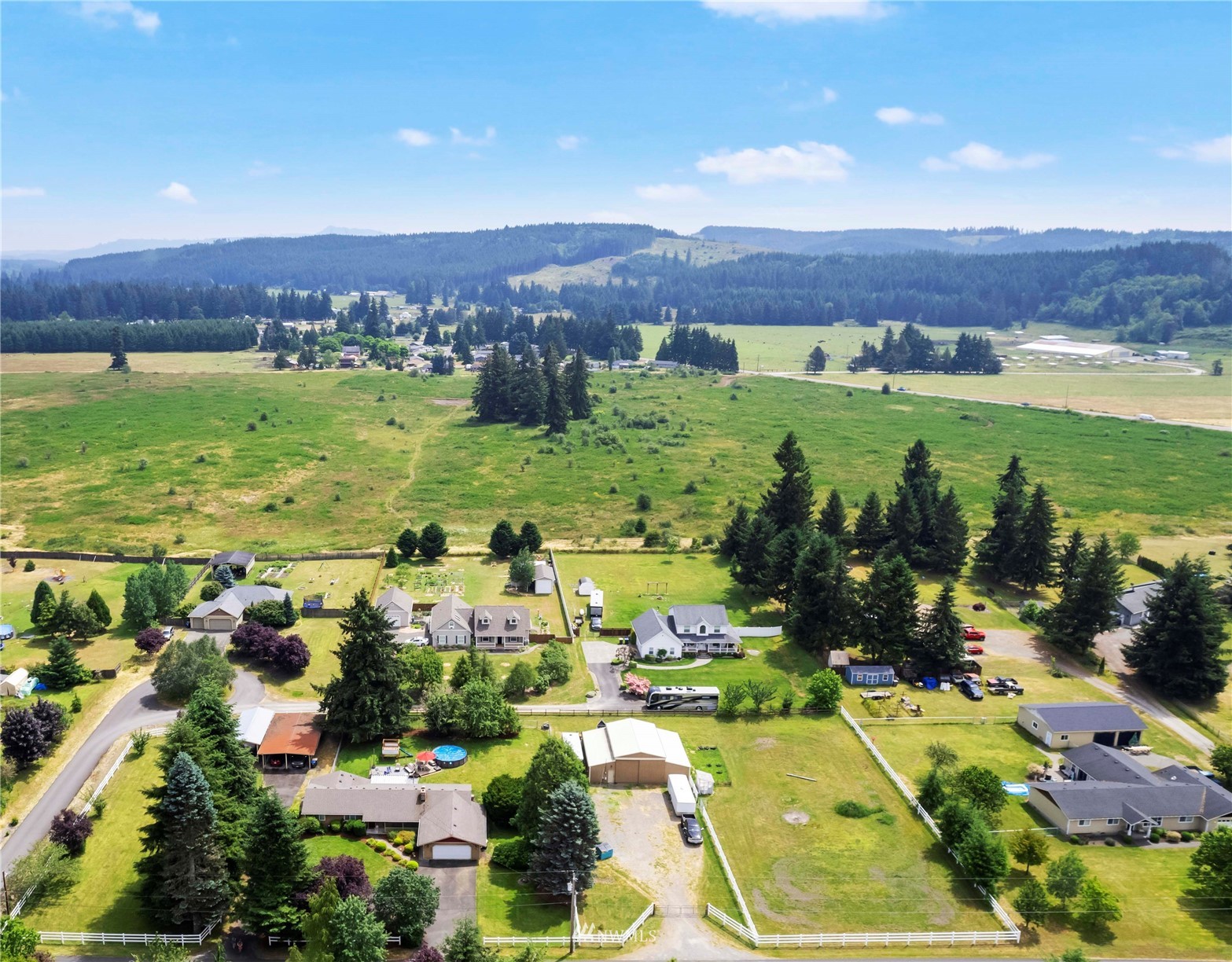 18810 Nutmeg Street Southwest Rochester, WA 98579 - Photo 2 of 26 a view of a city with an ocean view
