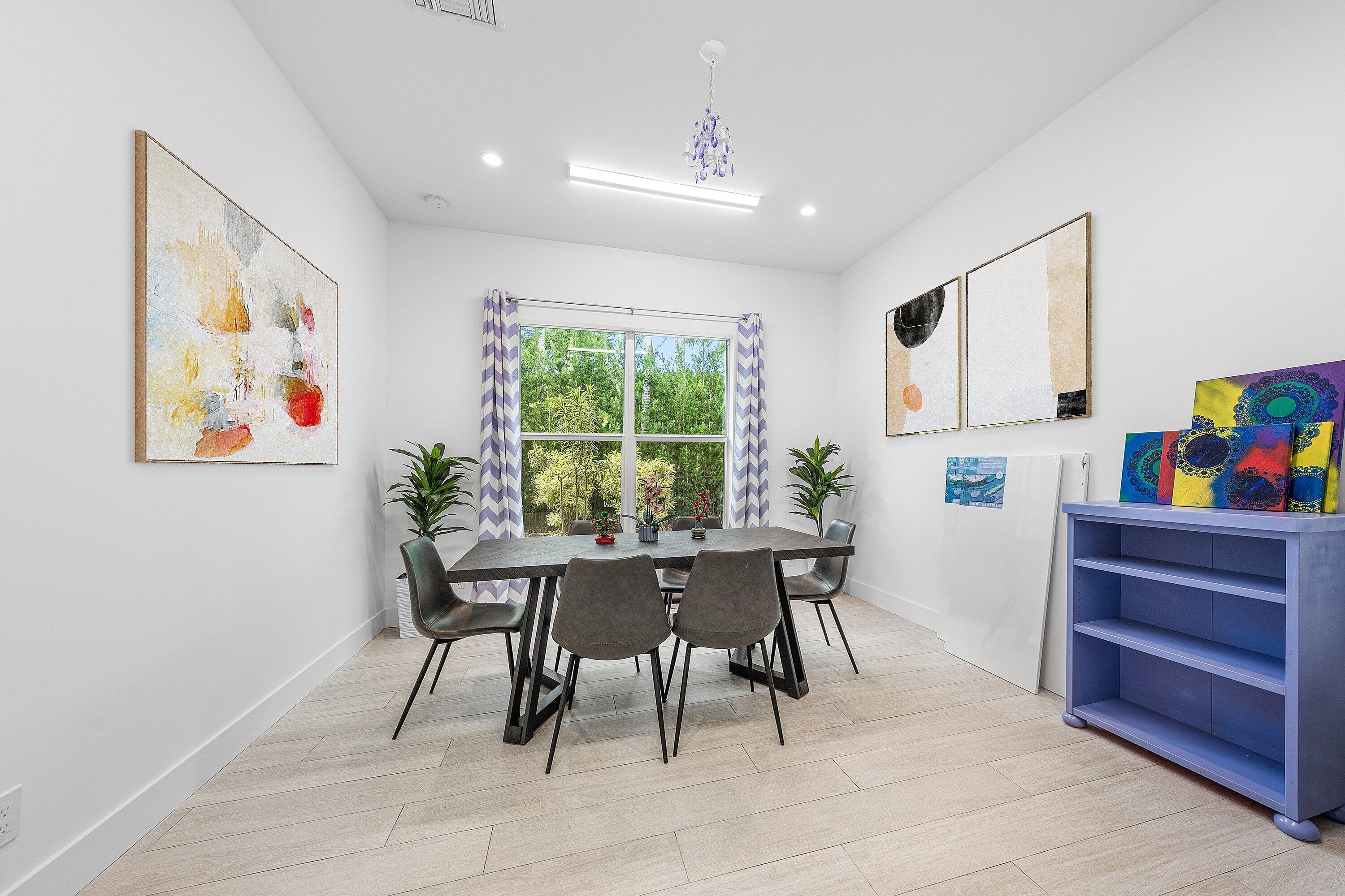 17664 Fieldbrook Circle East Boca Raton, FL 33496 - Photo 59 of 90 a view of a dining room with furniture window and outside view