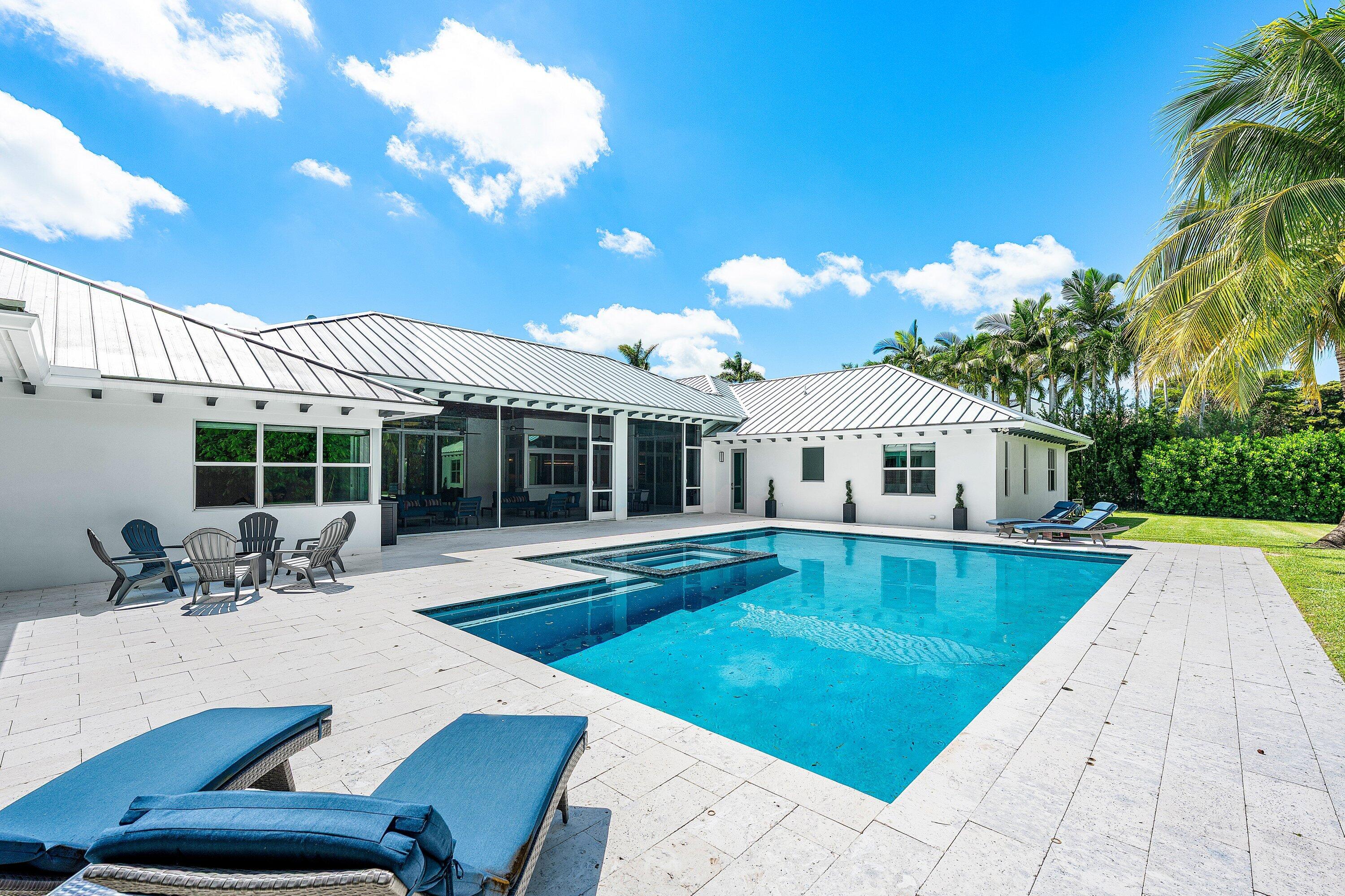 17664 Fieldbrook Circle East Boca Raton, FL 33496 - Photo 73 of 90 a view of a house with swimming pool and sitting area