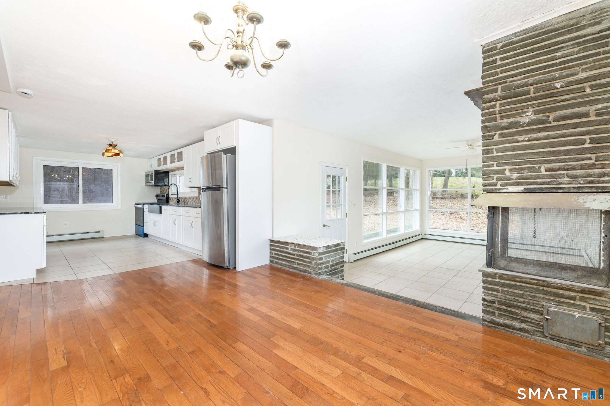 461 Pond Road Franklin, CT 06254 - Photo 7 of 35 a view interior of a house with wooden floor