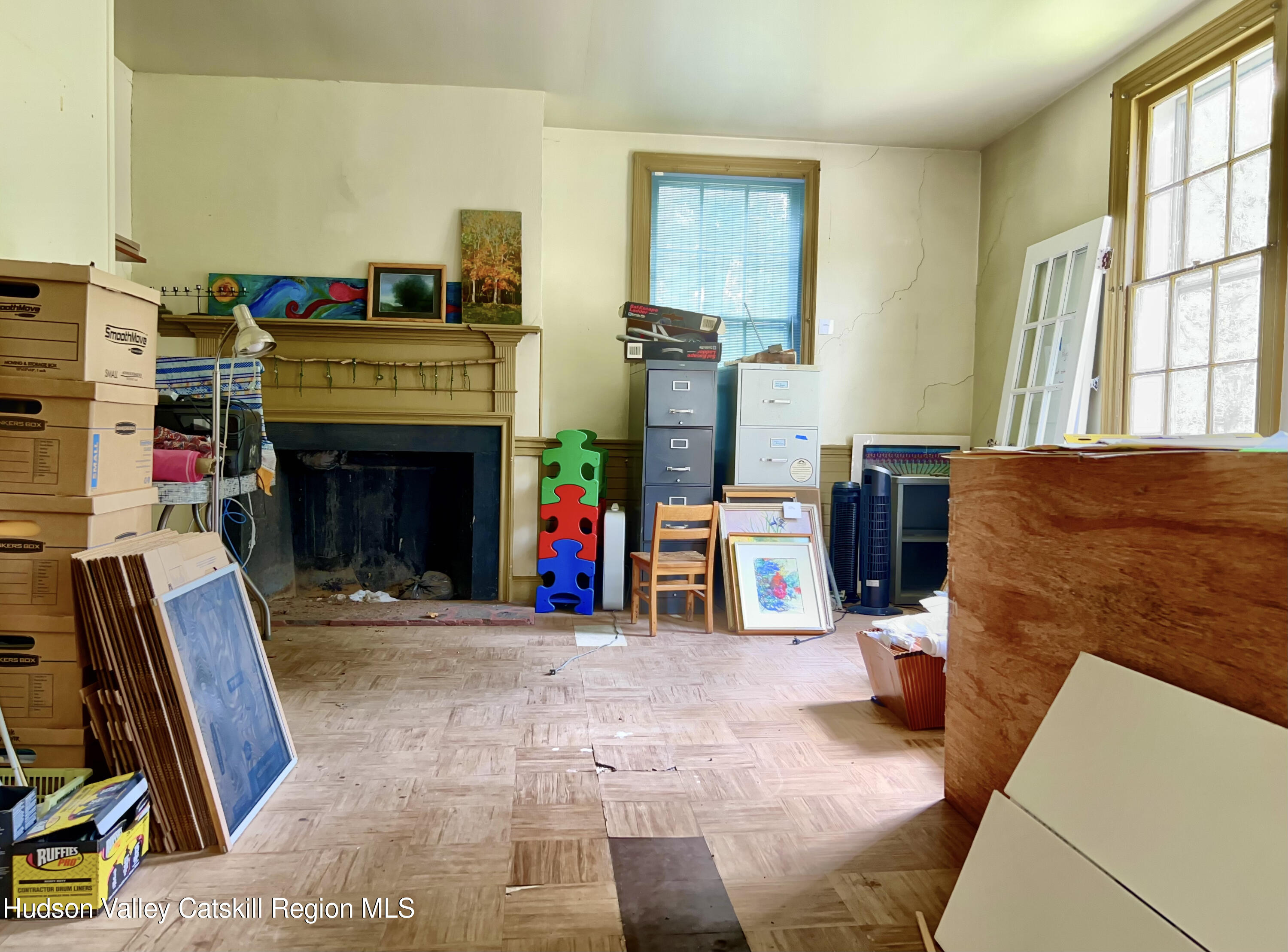 320 Sawkill Road Kingston, NY 12401 - Photo 43 of 45 a view of living room with furniture and a fireplace